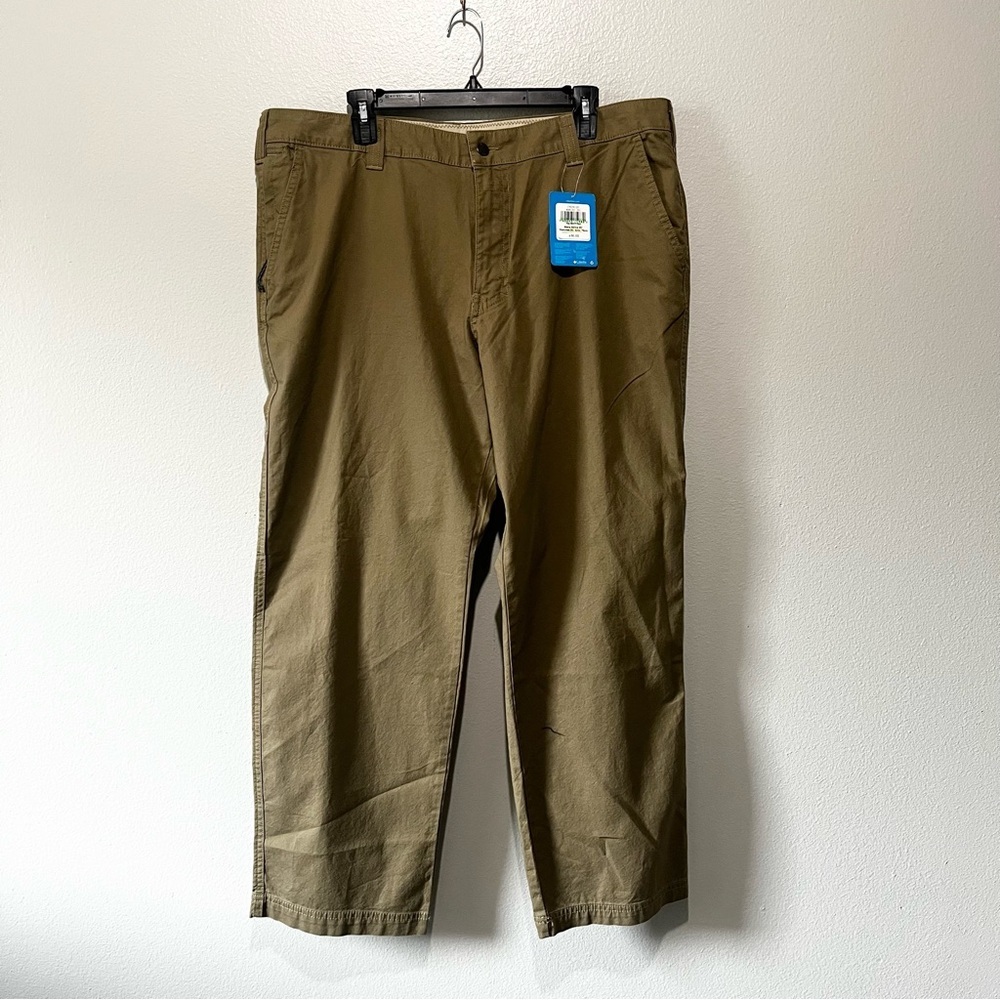 COLUMBIA-NWT Men's Olive Pants Omni Shade 40W 30L Regular